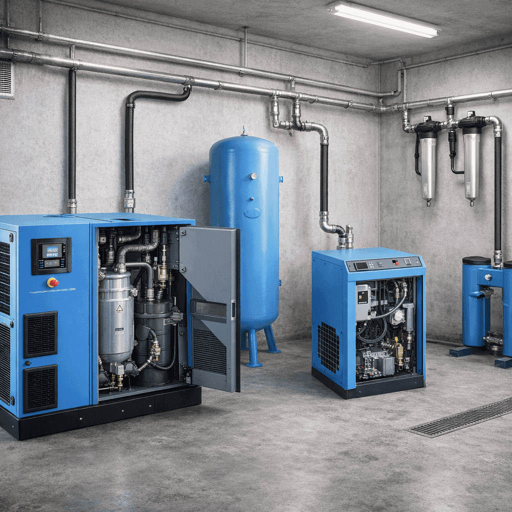 Compresseurs & réseau d'air